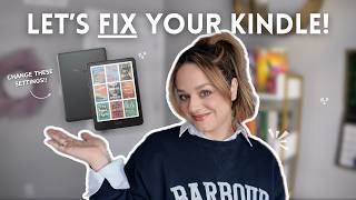 You're Using Your Kindle Wrong ‼️📚 | 7 Kindle Settings You Need to Change *IMMEDIATELY*