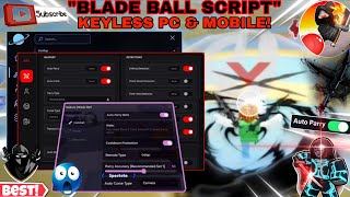 Blade Ball Latest Script Pc/Mobile🔥 | Auto Parry+Spam🤩,*SEMI-IMMORTAL😎*,Skin-Changer✨ & More Keyless