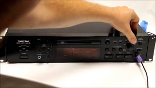 Tascam MD 301MKii MiniDisc Player - Demo for Ebay Listing