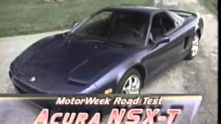 1997 Integra R and NSX T on Motorweek