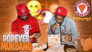 POPEYES MUKBANG WITH FINESSE!