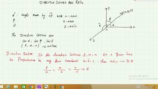 upsc maths optional|Analytical Geometry|part 1- Direction cosines and Direction Ratios