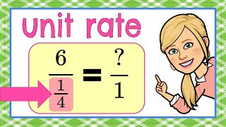 How to Find Unit Rate with Fractions 4 Ways | 7.RP.A.1 💚