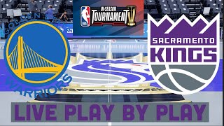 Golden State Warriors vs Sacramento Kings Live Play-by-Play & Game Audio