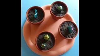 Today we're planting (resin) cacti! video #508