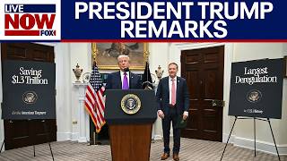 Trump: "largest deregulatory action" in U.S. history