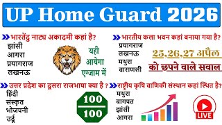 UP Home Guard भर्ती परीक्षा 2026,, UP Home Guard GK Class 2026, UP Home Guard GK Practice Set