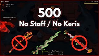 500 Invocation ToA (No Staff + No Keris) - Grandmaster Combat Achievements