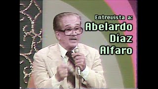 Entrevista al escritor puertorriqueño Abelardo Díaz Alfaro (1980)