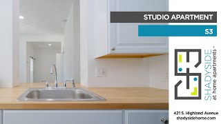Shadyside At Home Apartments | Studio | 421 S  Highland Ave | S3