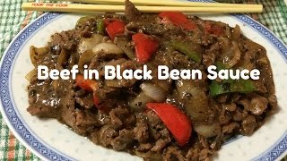 Beef in Black Bean Sauce