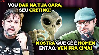 PORRADA AO VIVO! HIME E JOÃO PAULO DISCUTEM SOBRE ALIENÍGENAS E TRETA VAI PRA NÍVEIS INACEITÁVEIS!