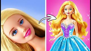 AMAZING DOLL MAKEOVER ✨ Cutest DIY Ideas for Your Dolls