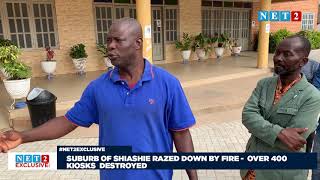 Suburb of Shiashie razed down by fire -  Over 400  KIOSKS  destroyed