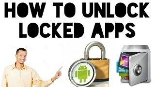 How to unlock locked Apps