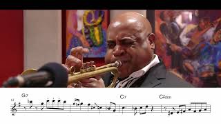 【Byrdlike】Terell Stafford Trumpet solo(Transcription)inB♭