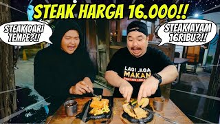 KAGET!! WARUNG INI JUAL STEAK MURAH BANGET!! with @nopeknovian27