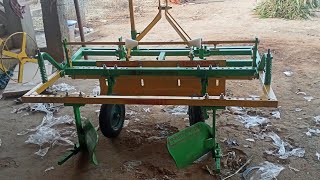 मलचीन पेपर बिछाने की मशीन/ mulching machine /ಮಲ್ಚಿಂಗ್ ಯಂತ್ರ/ ಮಲ್ಚ್ ಹಾಕುವ ಯಂತ್ರ/ mulch laying machine