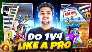 How to Clutch 1v4 Everytime Like a Pro 🔥 Learn Game Sense & Close Range Like Bixi Op | BGMI