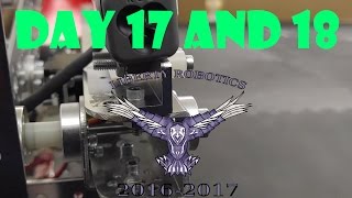 Robotics FTC Day 17 and 18