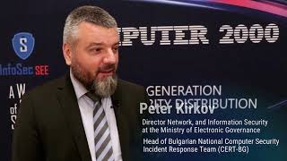 Peter Kirkov - Ministry of Electronic Governance - Interview about InfoSec SEE 2023