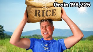 How Many Grains of Rice Can I Lift?