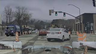 Sugarhouse Construction - Drive down 2100s from 500e to 1300e - March 6 2025