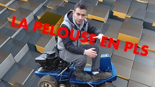 RESTAURATION TERMINEE !! LE TRACTEUR TORPILLE LA PELOUSE !!