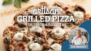 How to make Sausage and Ricotta Grilled Pizza