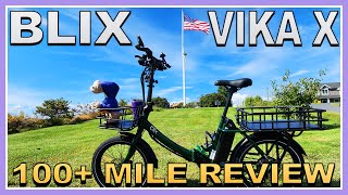 The BLIX VIKA X...100 Mile Review...An Ebike with Artificial Intelligence…Auto Power & Auto Shifting