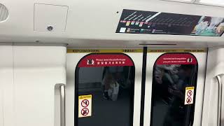 SMRT Trains NSL Alstom Movia R151 [963/964] - Orchard to Somerset (Southbound)