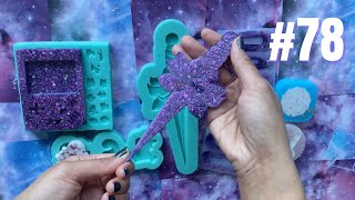 Demolding Purple & White Pieces #78