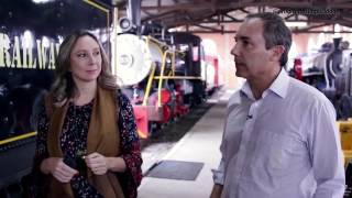Simplicidade com Murilo Bortoluzzi no Museu Ferroviário de Tubarão