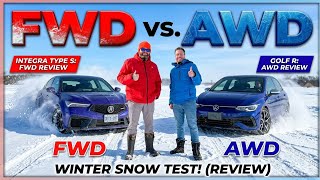 Which is Better? | AWD Golf R vs. FWD 2025 Acura Integra Type S