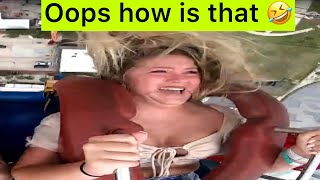 Slingshot ride 148 ( SLOWED ) 🔥 | The best woman ride slingshot 😍🙈