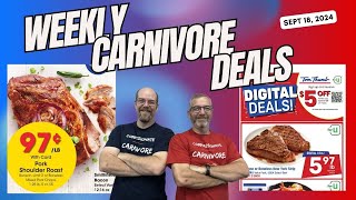 Carnivore Meat Deals Sept 18th, 2024