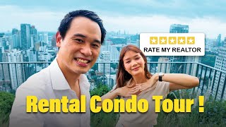 Touring Bangkok Rental Condos Under 30,000 THB / Month! | Rate my Realtor Challenge
