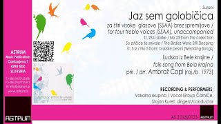 Čopi A. prir.: JAZ SEM GOLOBIČICA (SSAA)