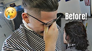 CUTTING MY SUBSCRIBERS HAIR ! **HE CRIED**