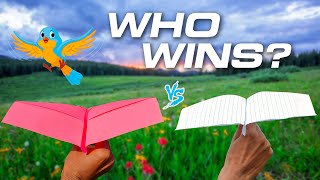 How to Make a Paper Plane Fly Like a Bird | Flying Paper Plane Like bird