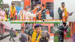A Soldier's welcome ceremony by his family|| cinematic video|| by future frames