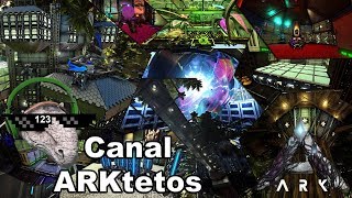 ARK Survival Evolved: Redwood Platform Building design (Canal ARKtetos)