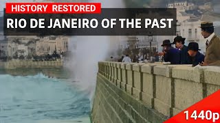 Rio De Janeiro in 1909 | Restored Quality | 1440p