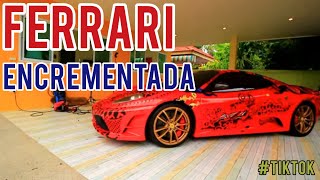 #ferrari #bmw #supercars #cars #tiktok  FERRARI ENCREMENTADA  FICOU MUITO LOUCA !