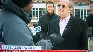 Tom Gordon on NBC10 news, in New Castle, Delaware 3-3-2014