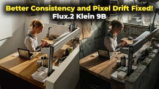 Image Editing Better than Before with Flux2 Klein 9B Consistency LoRA | Reduce Pixel Drift / Shift