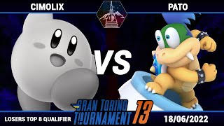 Gran Torino Tournament 13 - Cimolix (Kirby) VS Pato (Larry, Falco) - Top 8 Qualifiers