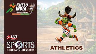 LIVE - Athletics - Khelo India Tribal Games 2026, Chhattisgarh | Day 8 | | Doordarshan Sports