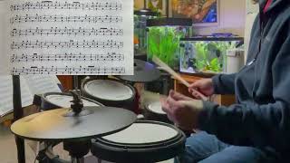 Lesson from "Syncopation" Drum Book