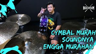 CYMBAL MURAH TAPI SOUNDNYA GA MURAHAN !